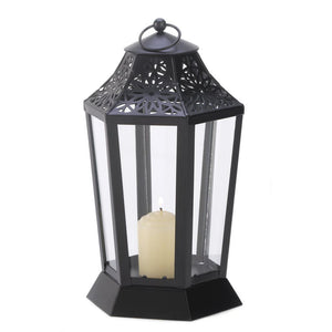 Midnight Garden Candle Lantern - UNQFurniture