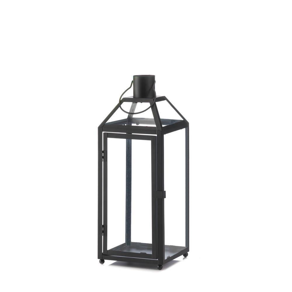 Midtown Medium Black Lantern - UNQFurniture