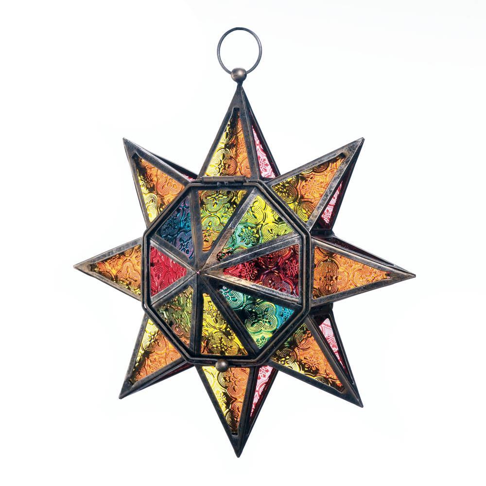 Multi Faceted Star Lantern - UNQFurniture