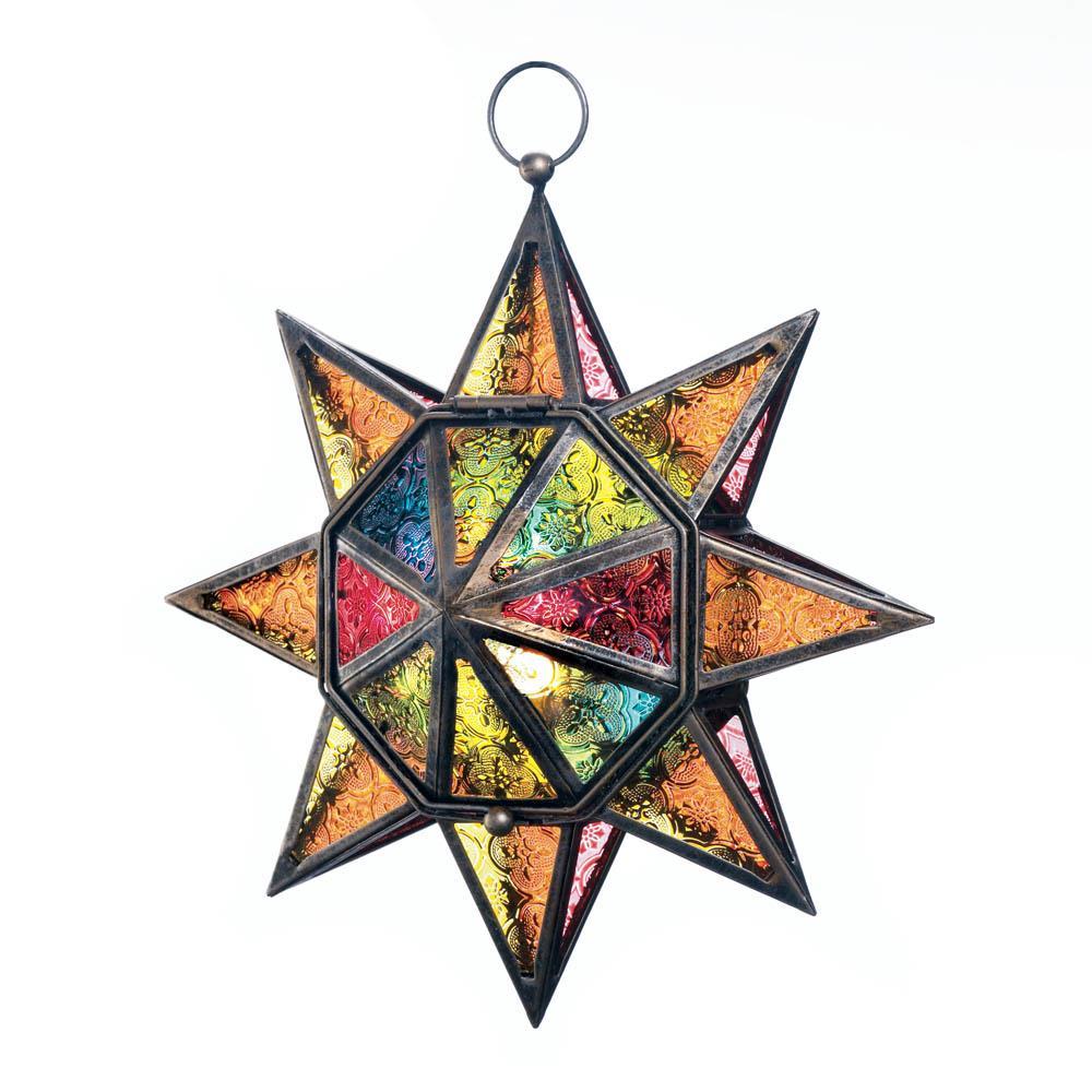 Multi Faceted Star Lantern - UNQFurniture