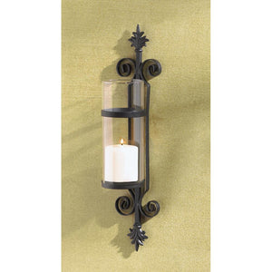 Ornate Scroll Candle Sconce - UNQFurniture