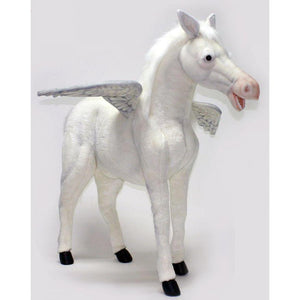 White Winged Pegasus Ride-On - UNQFurniture