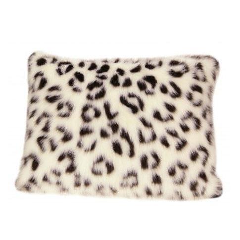 Snow Leopard Pillow 30" - UNQFurniture