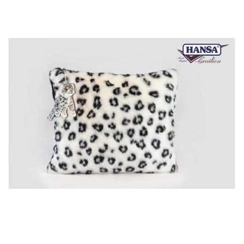 Snow Leopard Pillow 21" - UNQFurniture