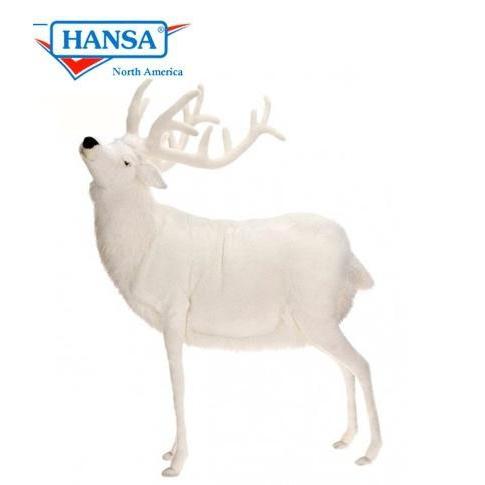 White Deer 60" Tall Ride-On - UNQFurniture