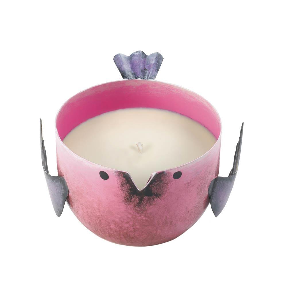 Pink Berry Sorbet Birdie Candle - UNQFurniture