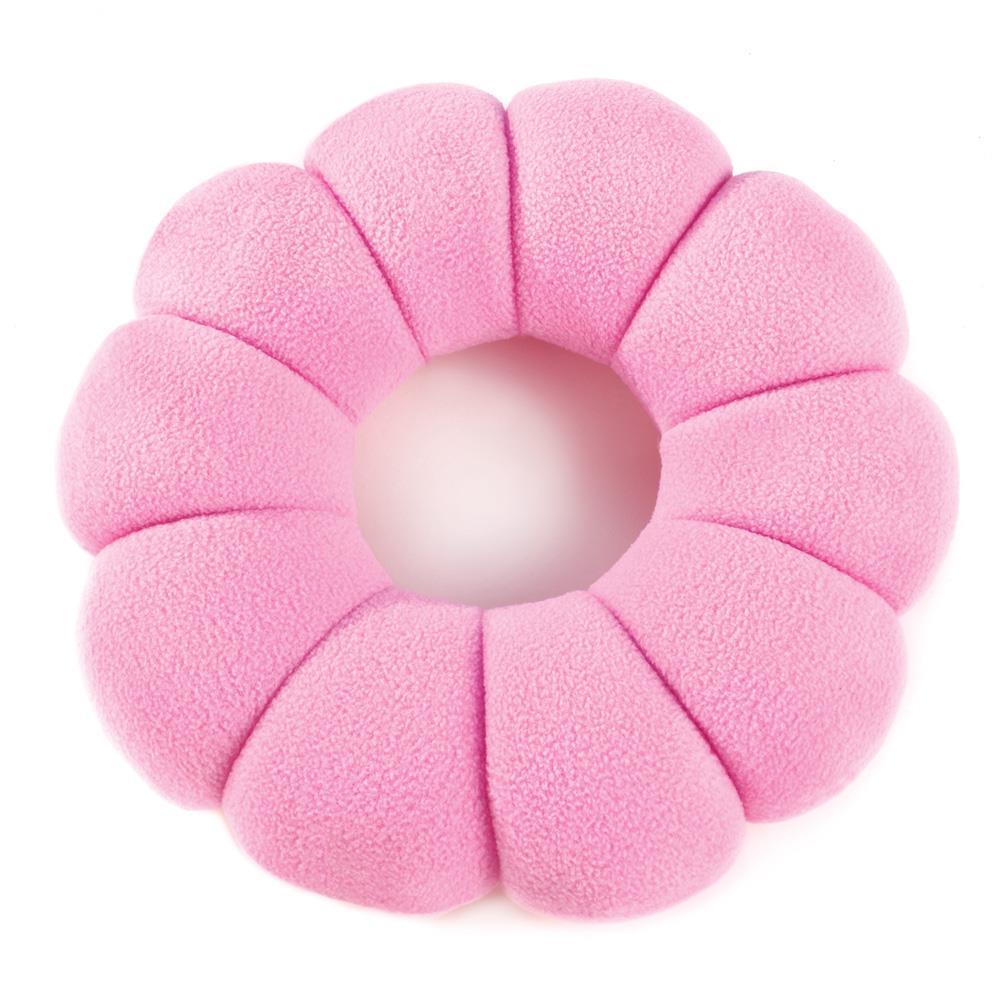 Pink Posy Travel Pillow - UNQFurniture