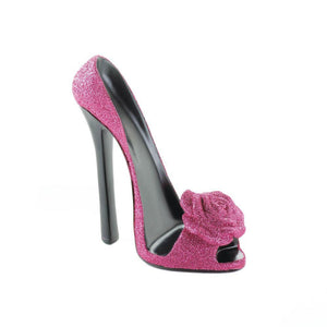 Pink Rose Shoe Phone Holder - UNQFurniture