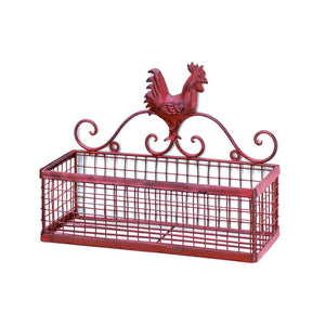 Red Rooster Single Wall Rack - UNQFurniture