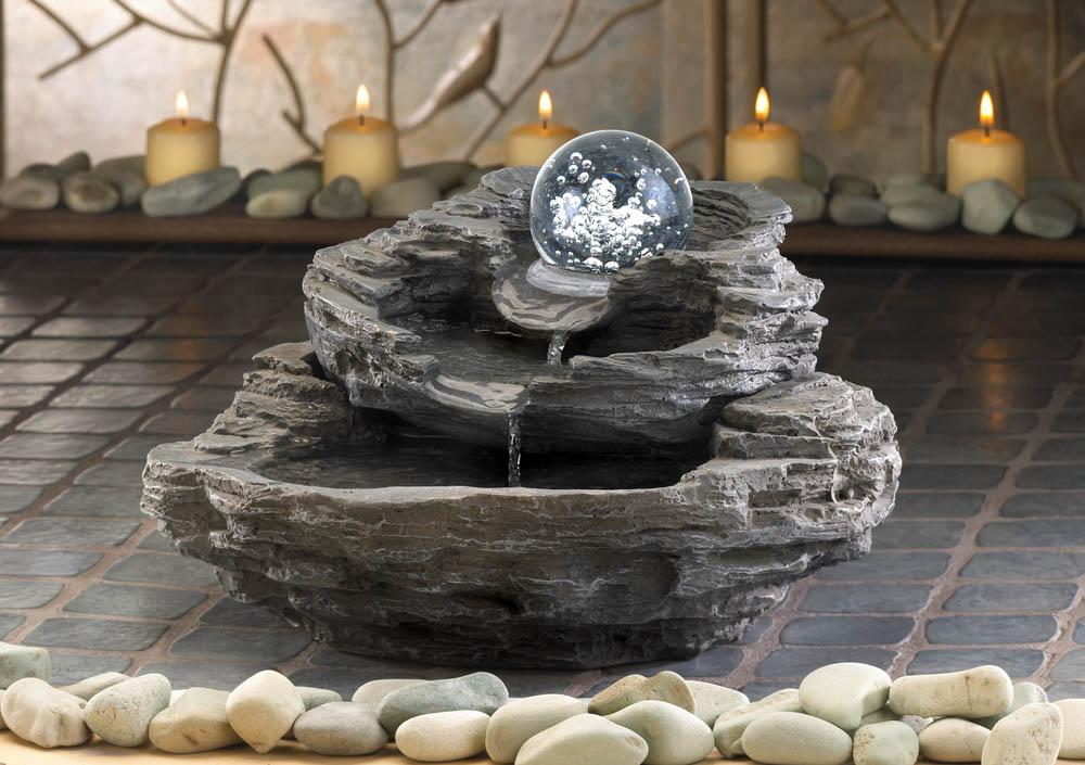 Rock Design Desk Fountain - UNQFurniture