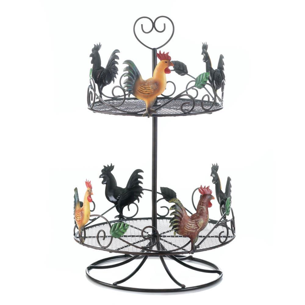 Rooster 2 Tier Countertop Rack - UNQFurniture