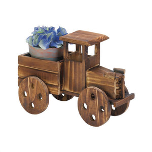 Rustic Antique Truck Planter - UNQFurniture