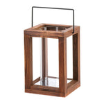 Rustic Garden Wooden Lantern - UNQFurniture