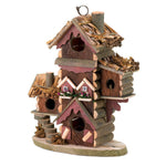 Rustic Gingerbread Style Bird House - UNQFurniture