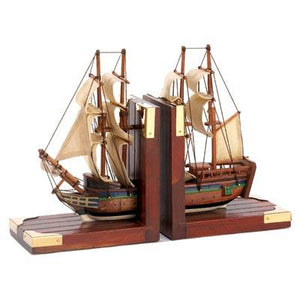 Sailing Schooner Bookends - UNQFurniture