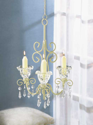 Shabby Chic Scroll Candelier - UNQFurniture