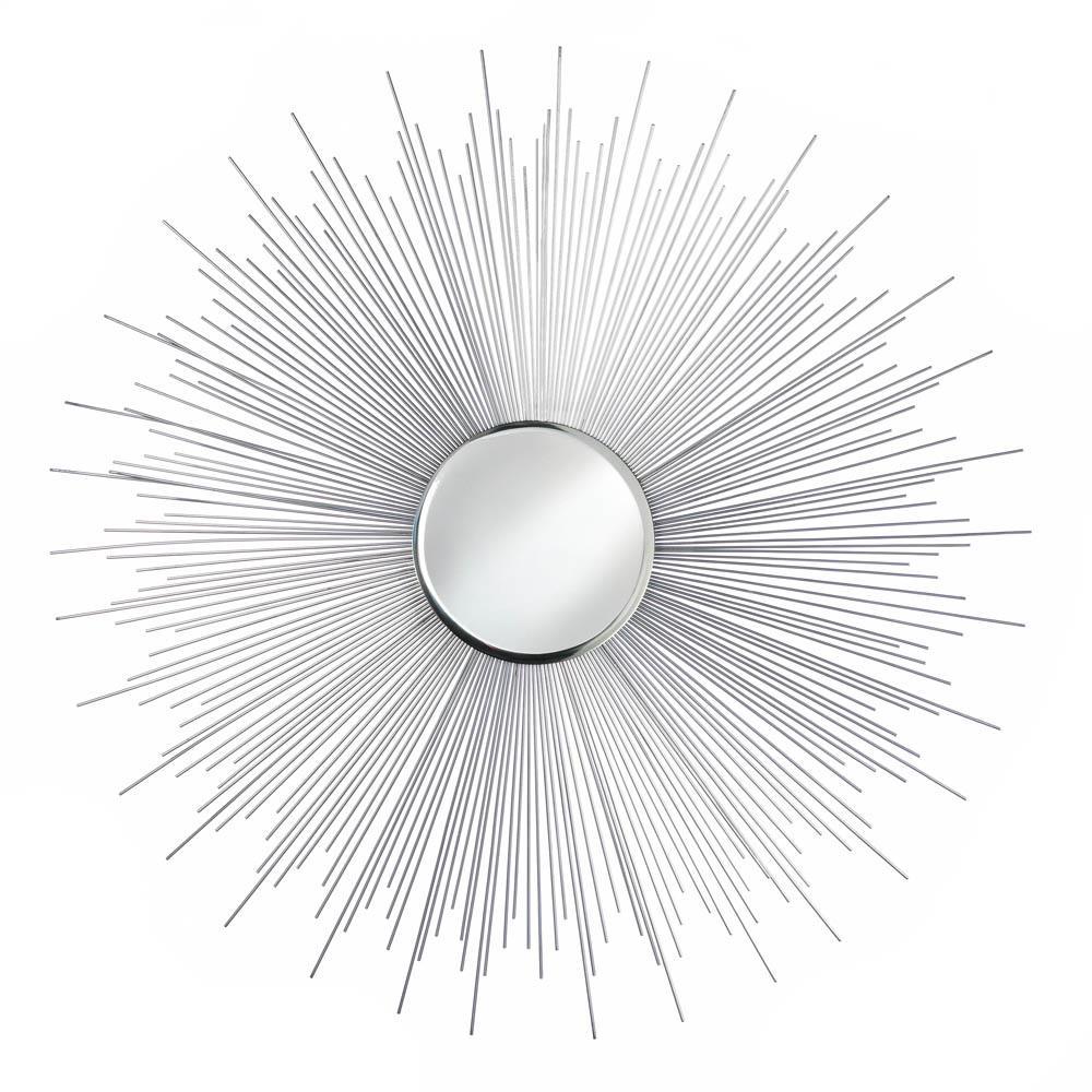 Silver Rays Mirror - UNQFurniture