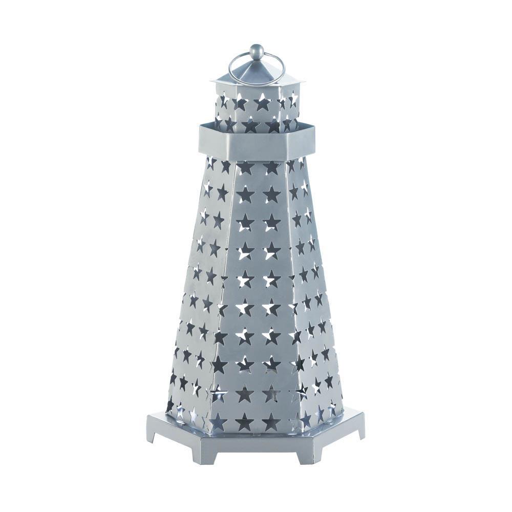 Silver Star Lighthouse Lantern - UNQFurniture