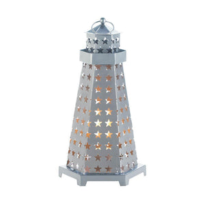 Silver Star Lighthouse Lantern - UNQFurniture