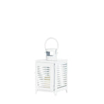 Small White Horizon Lantern - UNQFurniture