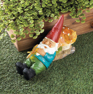 Solar-Powered Sleepy Gnome - UNQFurniture