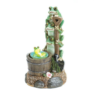 Solar Rotating Frog Garden Decor - UNQFurniture