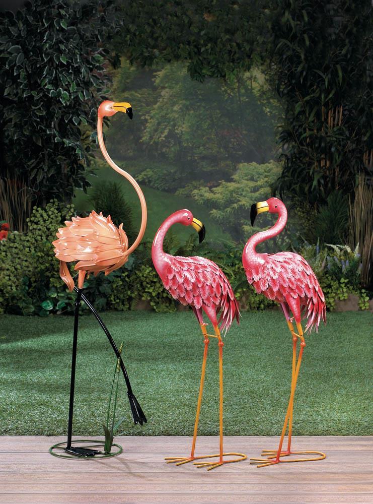 Standing Flamingo Garden Decor - UNQFurniture