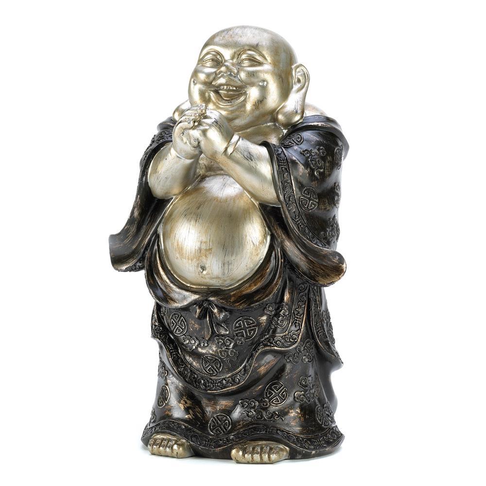 Standing Happy Buddha Figurine - UNQFurniture