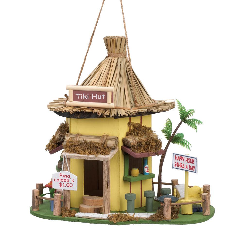 Tiki Hut Birdhouse - UNQFurniture