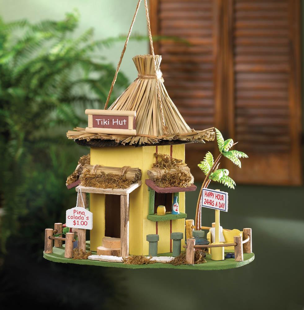 Tiki Hut Birdhouse - UNQFurniture