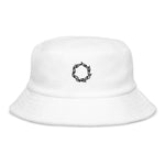 Unstructured terry cloth bucket hat