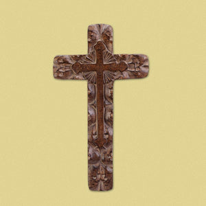 Rustic Wall Cross - UNQFurniture