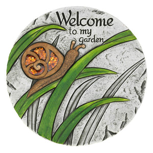 Welcome To My Garden Stepping Stone - UNQFurniture