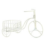 White Tricycle Planter - UNQFurniture