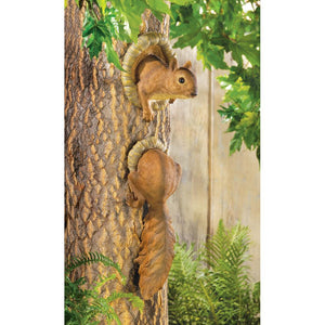 Woodland Squirrel Tree Decor - UNQFurniture