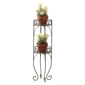 Wrought Iron Plant Stand - UNQFurniture