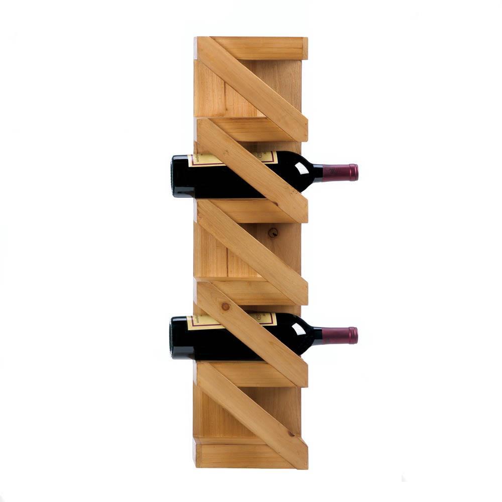 Zig Zag Wine Bottle Holder - UNQFurniture